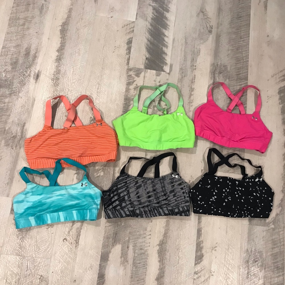 Bundle of 6 UA spots bras